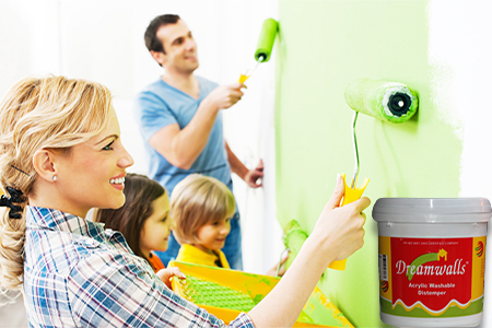 Dreamwalls Acrylic Water Distemper