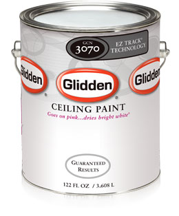 Glidden® EZ Track® ceiling paint