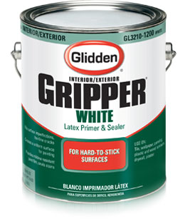 Glidden® Gripper® Primer White  For New or Maintenance Paint Jobs