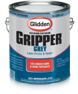 Glidden® Gripper® Primer White  For New or Maintenance Paint Jobs